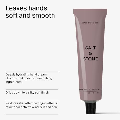Hand Cream, Hand Lotion, Women & Men, Black Rose & Oud