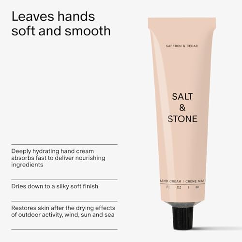 Hand Cream, Hand Lotion, Women & Men, Saffron & Cedar