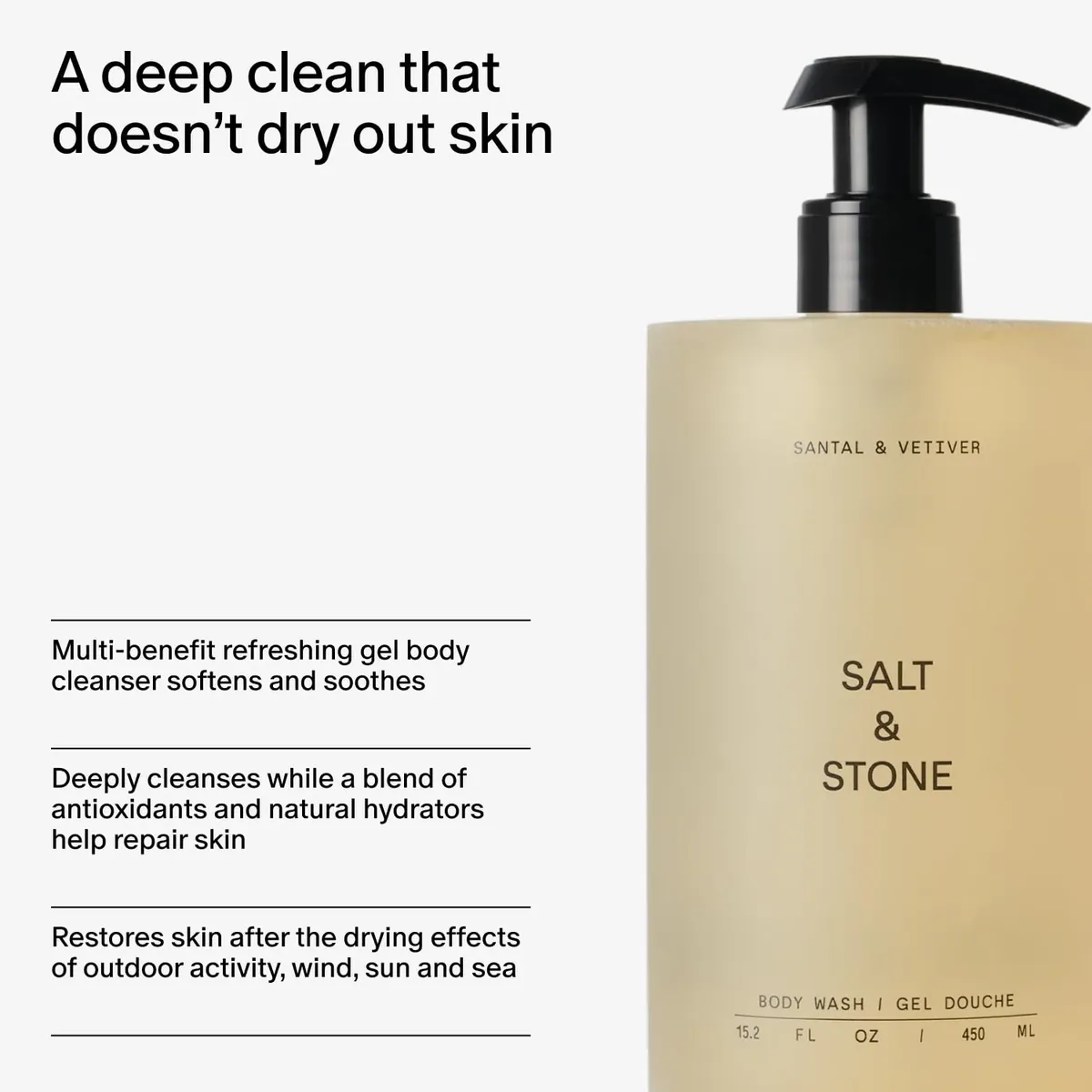 Santal & Vetiver Body Wash & Lotion