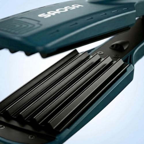 Hair Crimper Ceramic Crimping Iron for Root Volume 80s Stylish