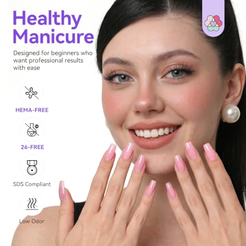 Hema-Free Poly Gel Nail Kit for Starter Nail Extension DIY
