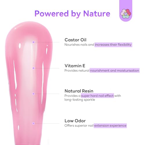 Hema-Free Poly Gel Nail Kit for Starter Nail Extension DIY