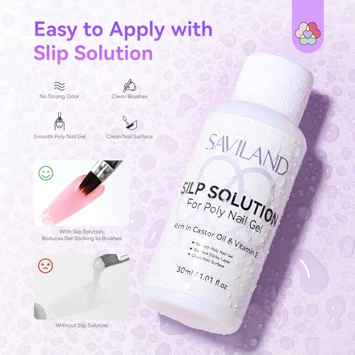 Hema-Free Poly Gel Nail Kit for Starter Nail Extension DIY