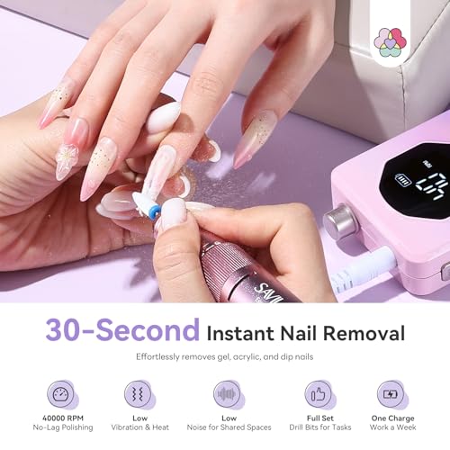 Nail Drill Professional 40000RPM for Acrylic Nail
