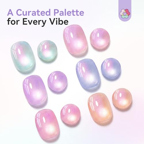one step cat eye gel polish pens 6 colors
