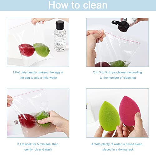 12 Pieces Professional Makeup Sponge Set,Latex Free