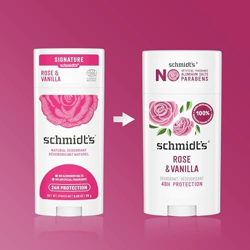 Aluminum-Free Deodorant Rose Vanilla