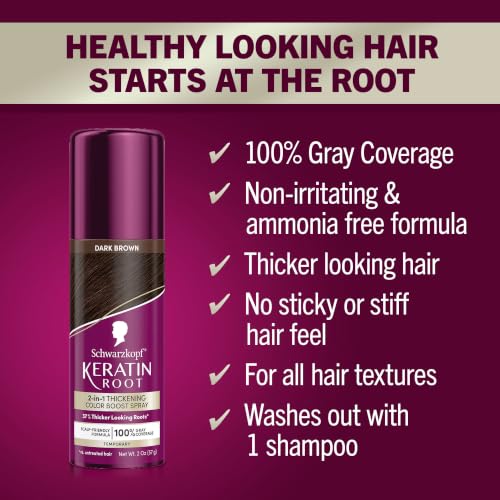Keratin Root Temporary Color Spray