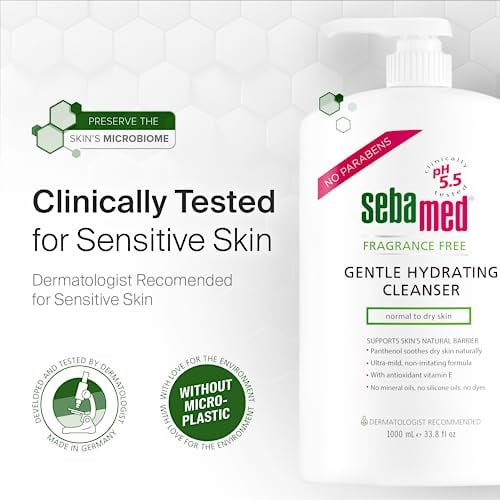 Fragrance-Free Gentle Face and Body Hydrating Cleanser pH 5.5 Dermatologist Recommended Ul