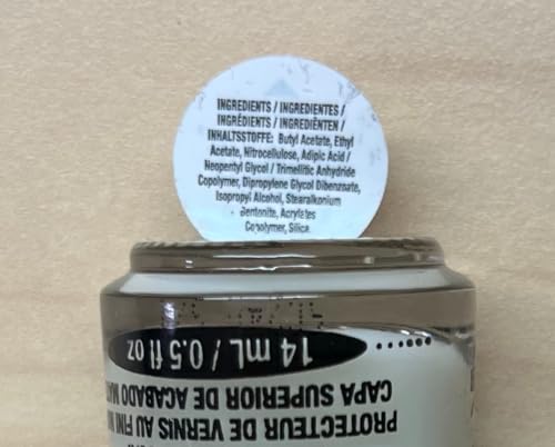 Matte Top Coat, 0.5 fl oz