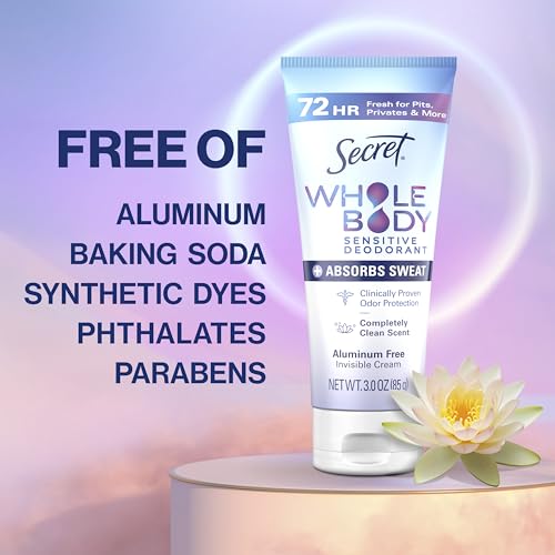 Whole Body Deodorant Dry Feel Cream