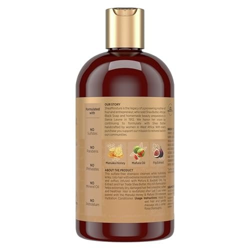 Damaged Hair Manuka Honey and Mafura Oil Sulfate-Free 13 oz