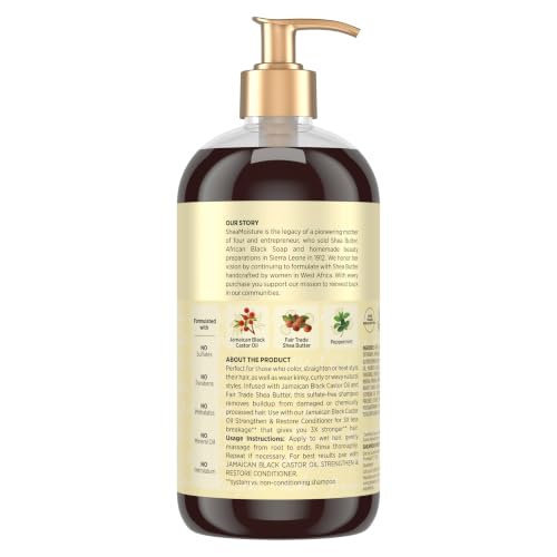 Jamaican Black Castor Oil Shampoo Strengthen & Restore 24oz