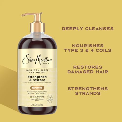 Jamaican Black Castor Oil Shampoo Strengthen & Restore 24oz