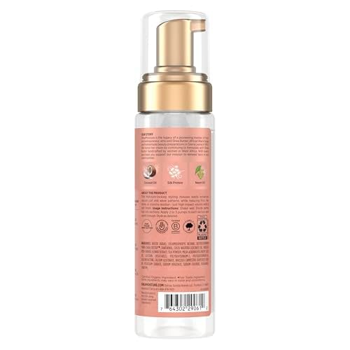 SheaMoisture Curl Mousse Coconut and Hibiscus for Frizz Control Styling Mousse with Shea Butter 7.5 oz