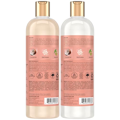 Curl & Shine Shampoo & Conditioner Set, 16 Oz Ea