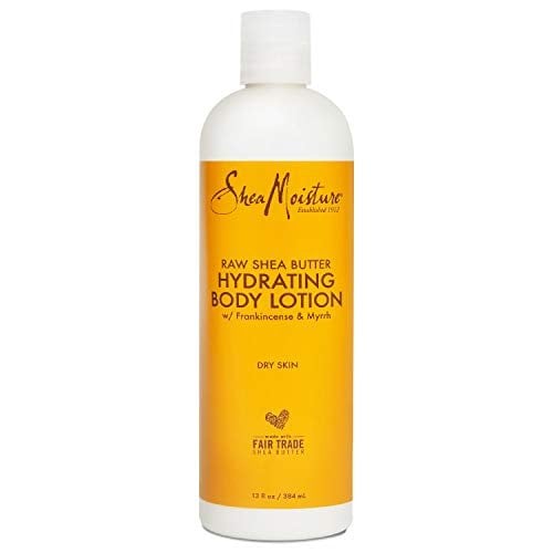 Hydrating Body Lotion for Dry Skin Raw Shea Butter Paraben Free