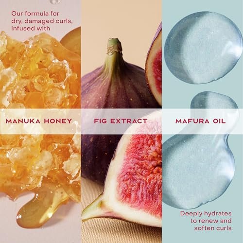 SheaMoisture Hydration Hair Milk Manuka Honey and Mafura Oil for Dry Hair to Hydrate and Style Hair 8 oz