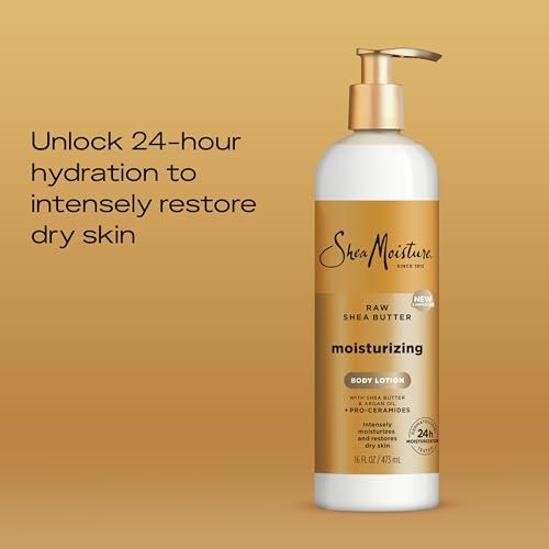 Raw Shea Butter Body Lotion 24-Hour Moisture 16oz