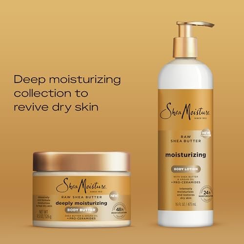 Raw Shea Butter Body Lotion 24-Hour Moisture 16oz