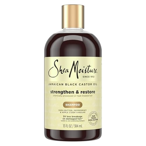Strengthen and Restore Shampoo for Damaged Hair 100% Pure Jamaican