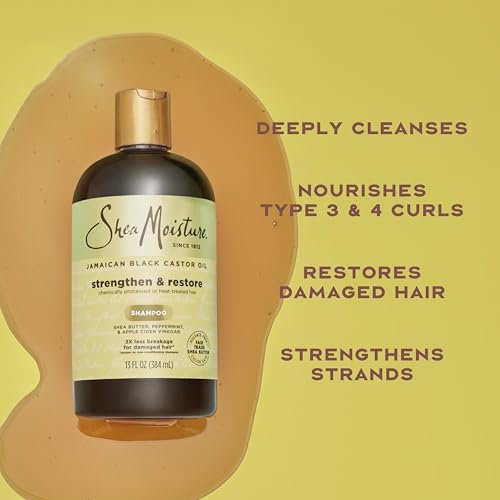 Strengthen and Restore Shampoo for Damaged Hair 100% Pure Jamaican