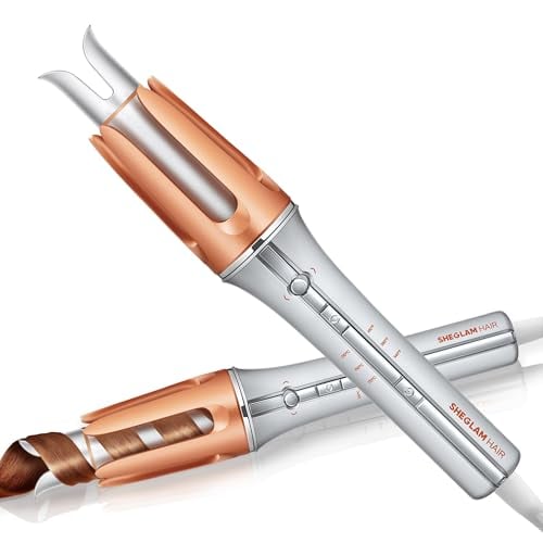 Automatic Curling Iron 1.25 Inch 3 Temperatures 2-Way Rotation