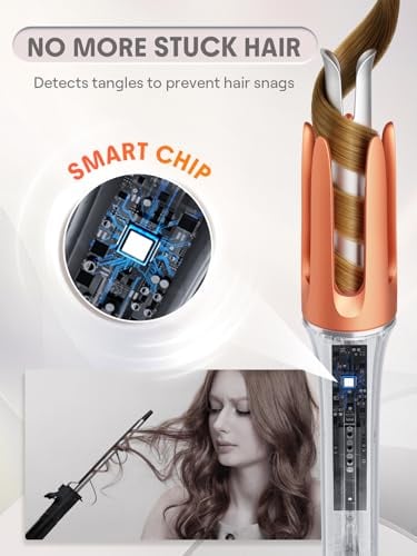 Automatic Curling Iron 1.25 Inch 3 Temperatures 2-Way Rotation