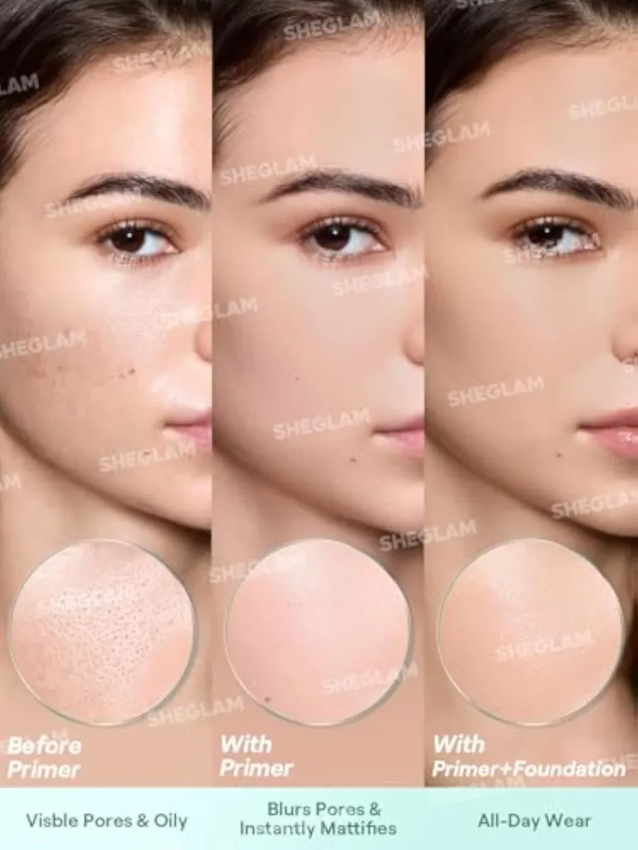 Pore Off Primer Photo Finish Smooth & Blur Makeup Primer For Long-lasting Makeup Wear, Vegan & Cruelty-free