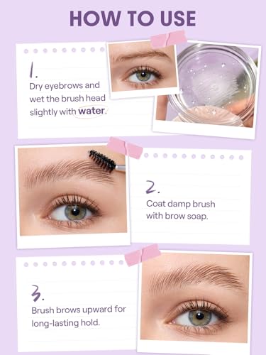 Stick Em Up Lifting Brow Soap Eyebrow Gel Eyebrow Shaping Long Lasting Waterproof for Natu
