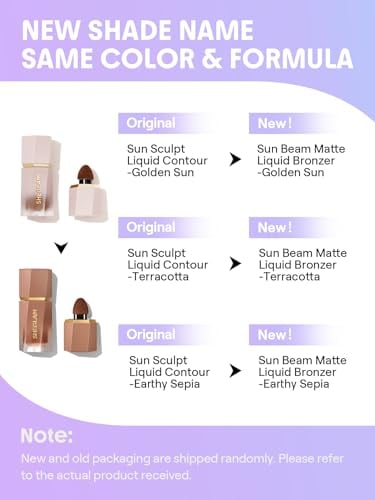Sun Sculpt Cool Toned Liquid Contour Stick Long Lasting Cream Matte Bronzer Makeup - 05 Golden Sun