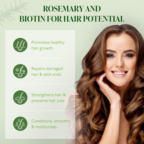 Rosemary Biotin Shampoo for Thinning Hair