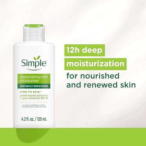 Kind to Skin Face Moisturizer For Sensitive Skin Replenishing Rich 12-Hour Moisturization