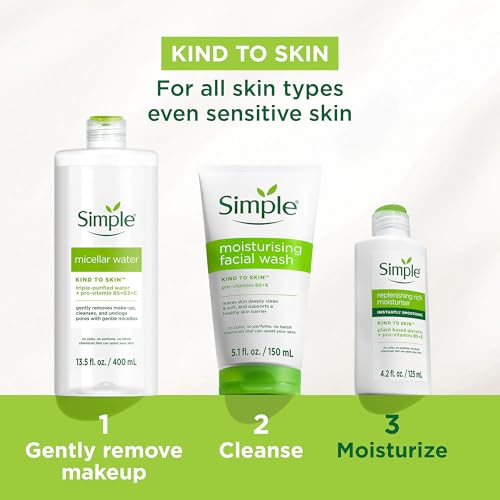 Kind to Skin Face Moisturizer For Sensitive Skin Replenishing Rich 12-Hour Moisturization 