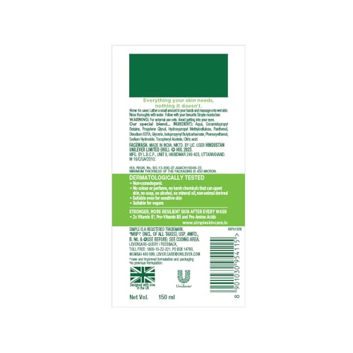 Kind to Skin Refreshing Facial Wash Gel