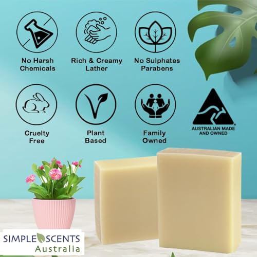 Coconut Vanilla Triple Milled Soap Bars, 5-Pack
