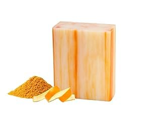 Orange Zest Scented Natural Soap Bars (5 Bars)