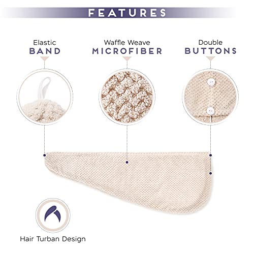 2-Pack Anti-Frizz Wrap
