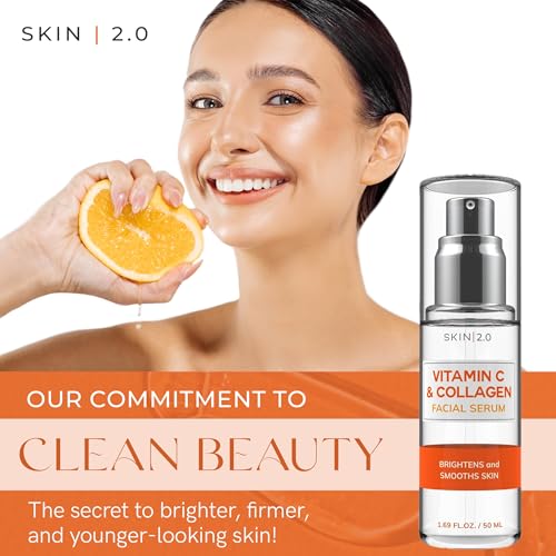 Vitamin C & Collagen Serum & Day Cream Set - Anti-Aging