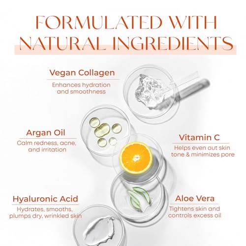 Vitamin C & Collagen Serum & Day Cream Set - Anti-Aging