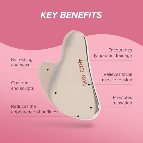Cryo Stainless Steel Heart Gua Sha