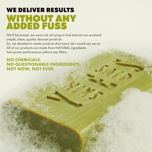 Olive Oil Bar Soap 8 Pack | Made in Greece | Pure Oilve Oil Hand Soap | Moisturizing, Nuorishing and Gentle on Skin, Rich in Antioxidants