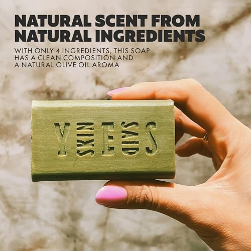Olive Oil Bar Soap 8 Pack | Made in Greece | Pure Oilve Oil Hand Soap | Moisturizing, Nuorishing and Gentle on Skin, Rich in Antioxidants