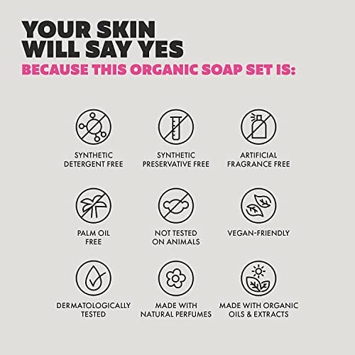 Organic Soap Bar (Pack of 8)