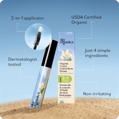 Castor Lash & Brow Serum, 0.4 fl oz
