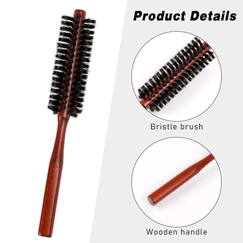 Small Boar Bristle Round Brush