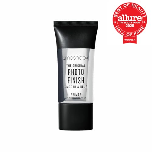 Photo Finish Smooth & Blur Primer | Instantly Smooths Fine Lines and Pores for All Skin Types | Vitamins A & E Makeup Base with Blurring, 1 Fl Oz