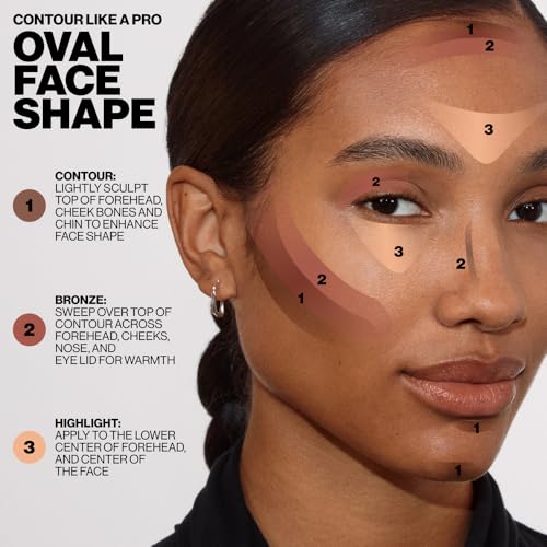 Step-By-Step Contour Palette | Sculpt + Glow All-In-One Contour Kit with Blendable + Build