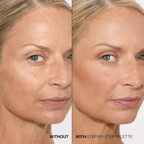 Step-By-Step Contour Palette | Sculpt + Glow All-In-One Contour Kit with Blendable + Build
