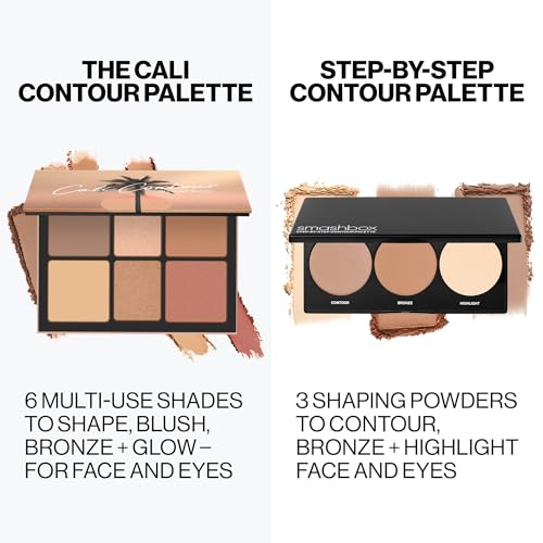 Step-By-Step Contour Palette | Sculpt + Glow All-In-One Contour Kit with Blendable + Build
